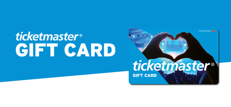 Give the Gift of Live - Ticketmaster e-Gift Cards