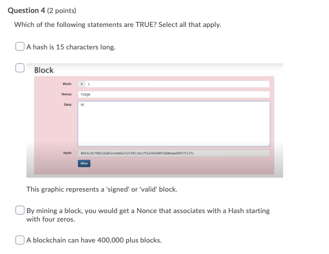 What Does the Bitcoin Blockchain Record?