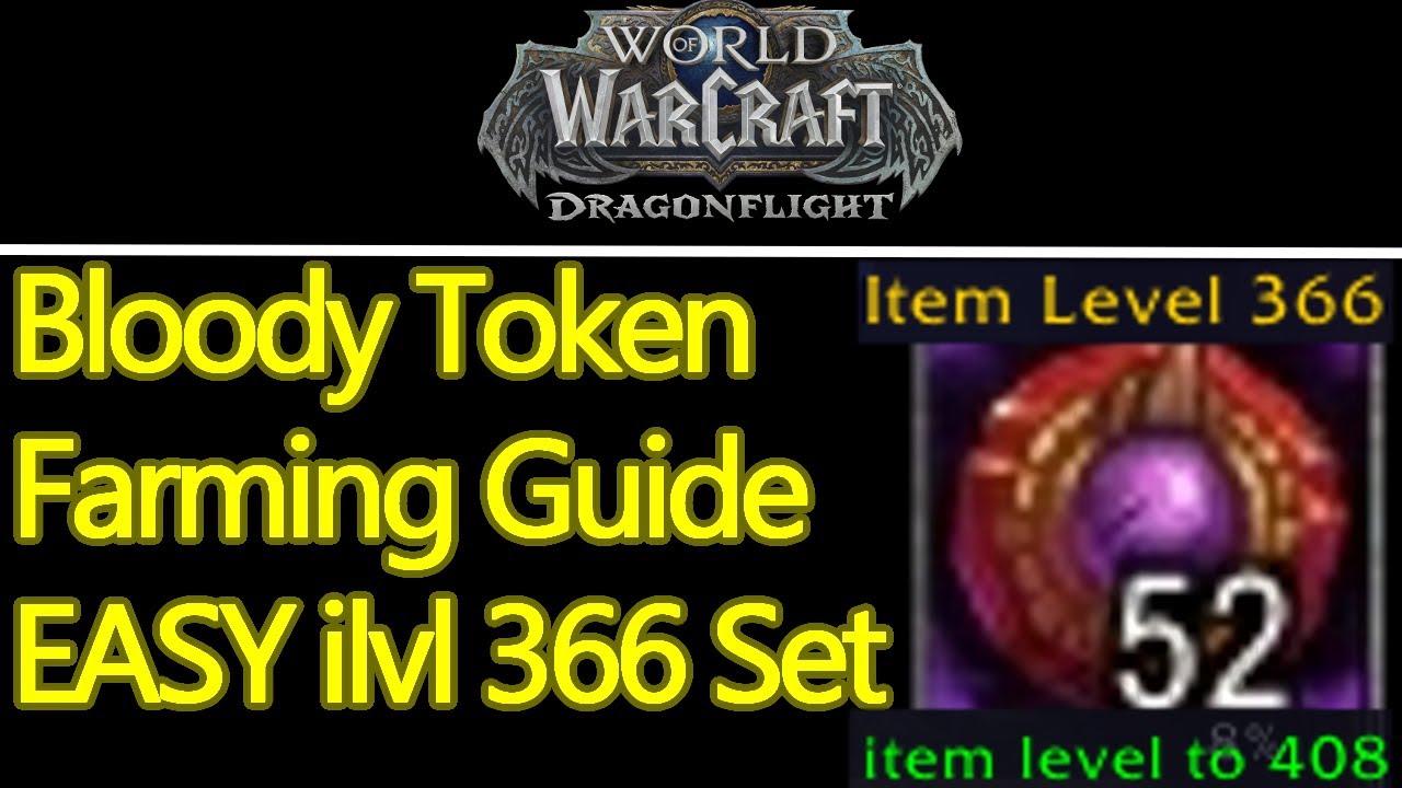 Where To Get Bloody Tokens And PvP Gear In WoW: Dragonflight