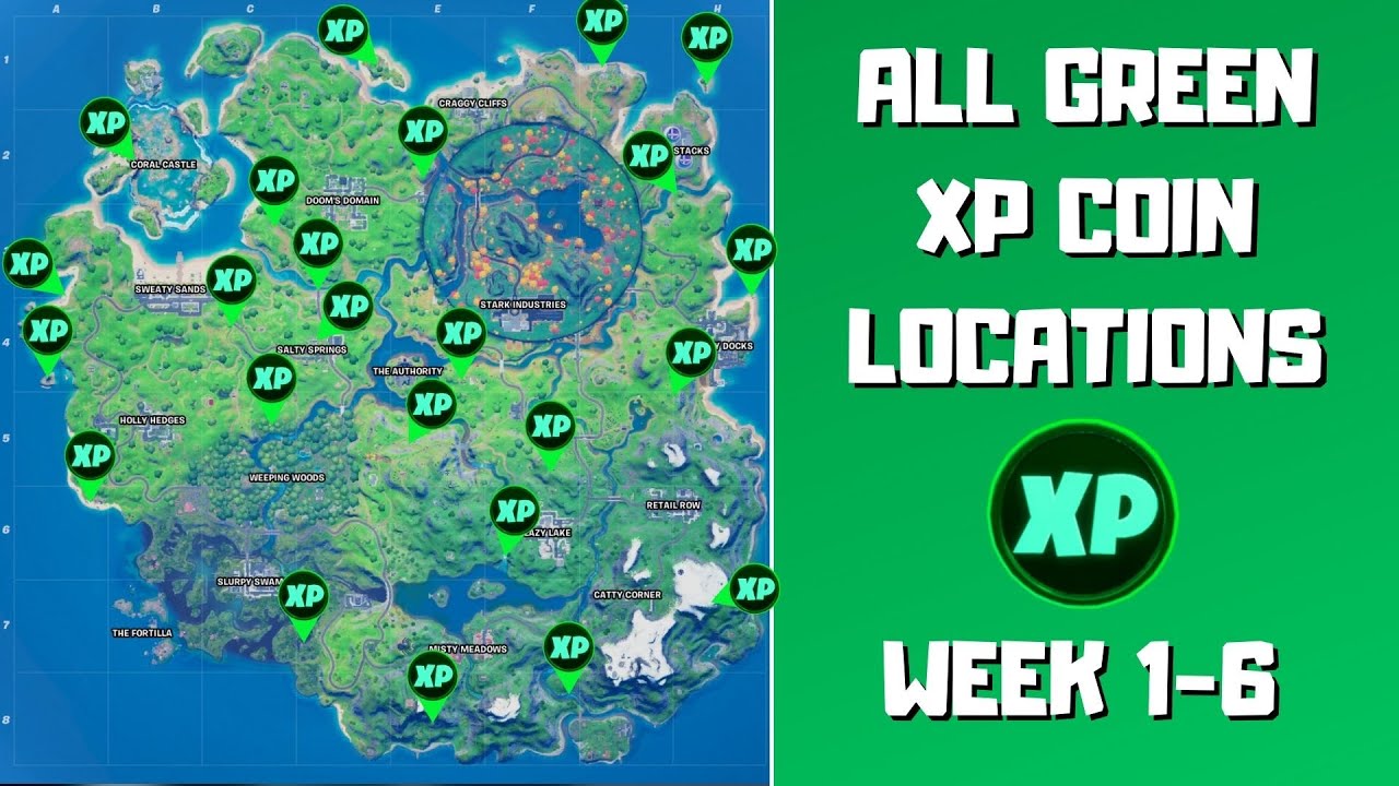 All Fortnite Season 3 Week 6 XP Coin Locations