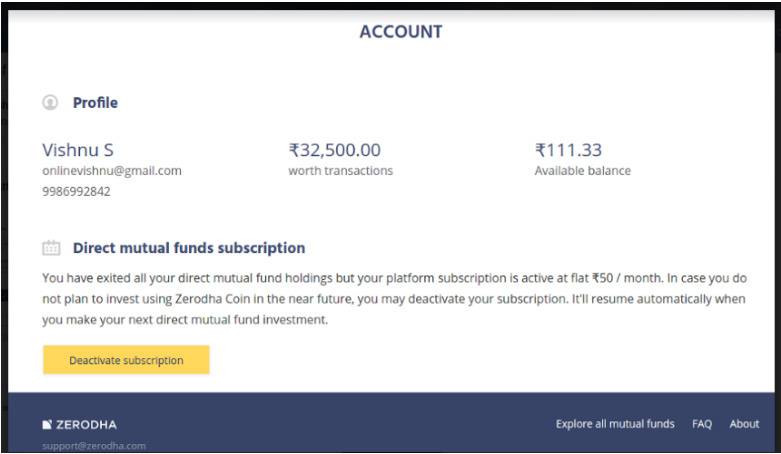 Zerodha Mutual Fund Review - App, Charges and SIP